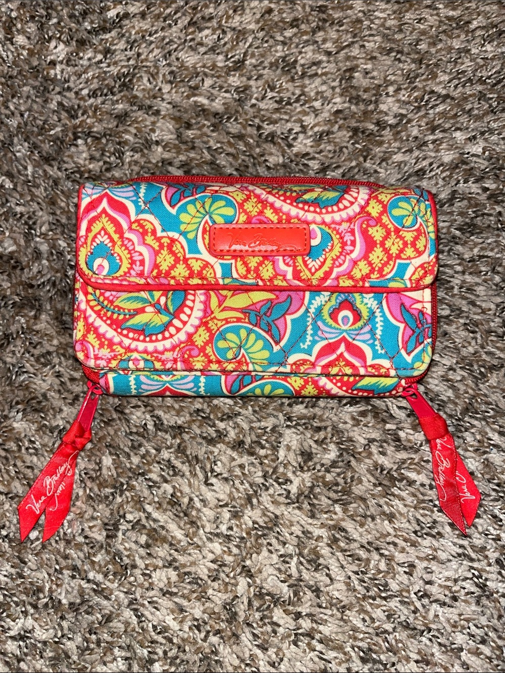 Vibrant Paisley Vera Bradley Women’s Wallet